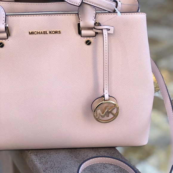 NWT Michael Kors large savannah satchel handbag - Picture 2 of 8